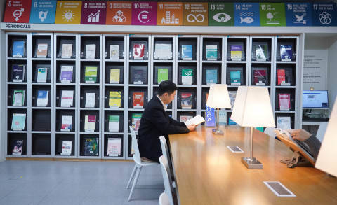 코이카 ODA 도서관 전경 코이카 ODA 도서관 전경