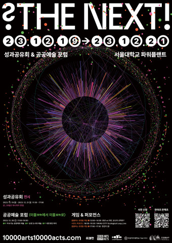 ‘?THE NEXT!’ 성과공유회 포스터(ⓒ 만아츠 만액츠)